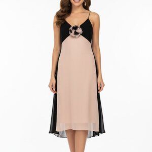 BCBG SZ6 Chiffon/100% SILK  Sheath  Dress NEW WTAG